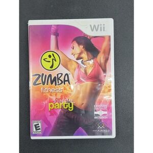 Zumba Fitness (Nintendo Wii, 2010) Good Condition